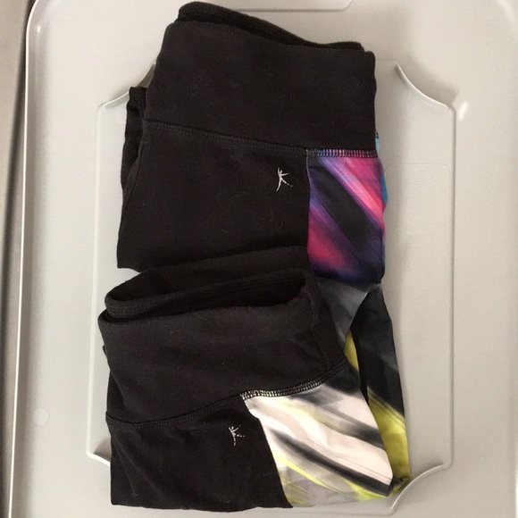 Black and Multicolor Capris - Picture 1 of 8